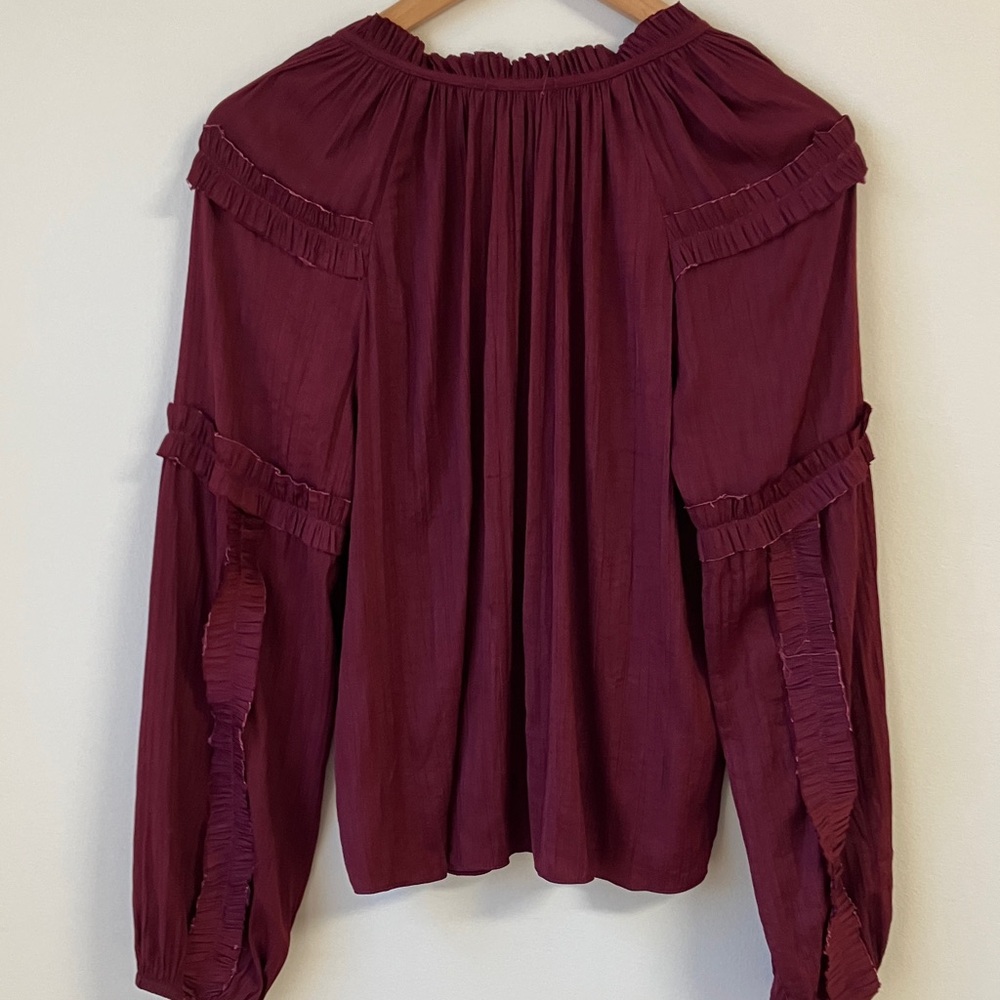 Socialite Ruffle Blouse - Picture 2 of 7